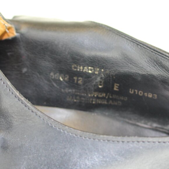 Crockett & Jones Chadwick Black Leather Monk Strap Dress Shoes (8 US) - Picture 11 of 12